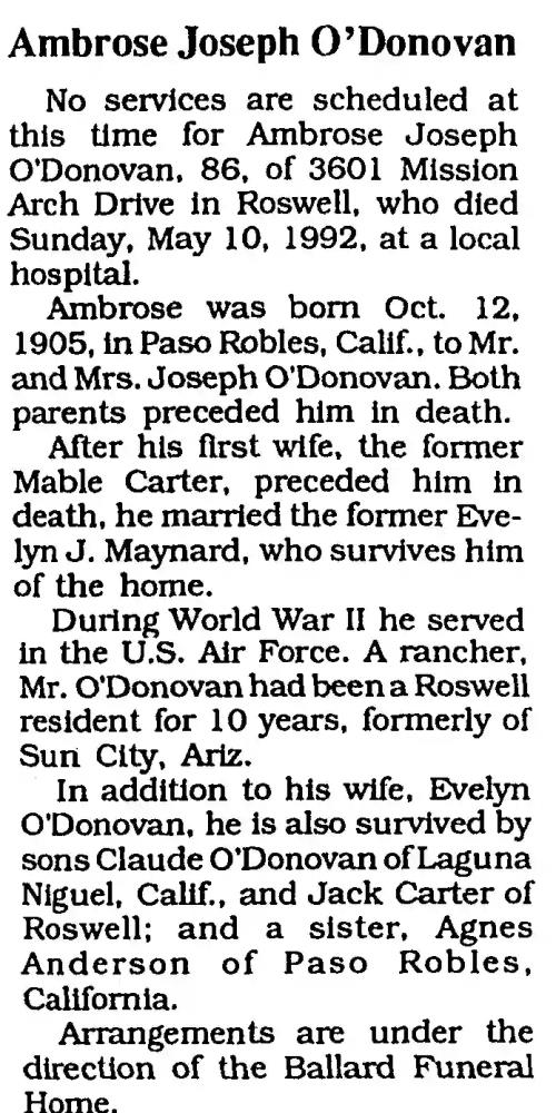 ObituaryMay1219922163973 NewspaperArchive